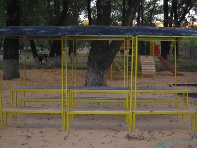 Теневые навесы и беседки