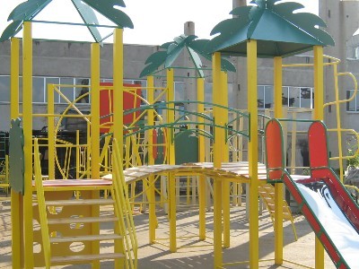 Современный детский игровой комплекс "Тропики" - практичное решение для организации детского досуга!